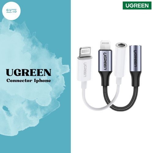 Connector iPhone UGREEN Splitter iPhone MFi Lightning To Jack 3.5mm 30759 30756