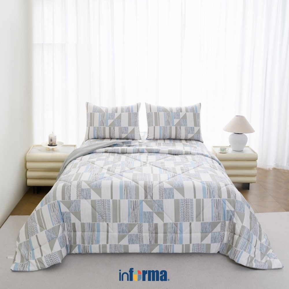 Informa Set Seprai Microfiber Yoshi Sprei Seprai Aesthetic Seprei Sheet Set Bed Sheet Aksesoris Temp