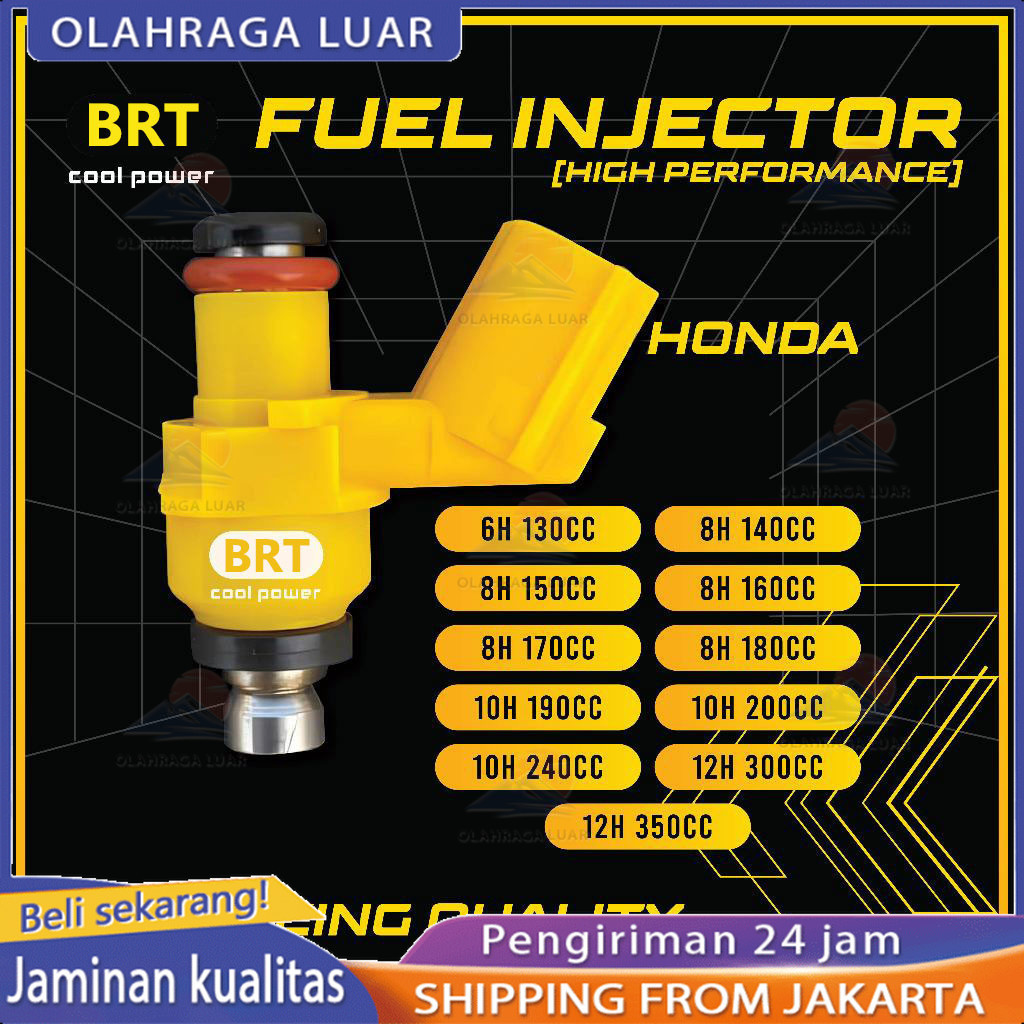 Injektor HONDA CPO BRT Racing PCX Beat Vario 110 125 150 160 CB150 CBR Sonic Supra GTR Genio Scoopy 