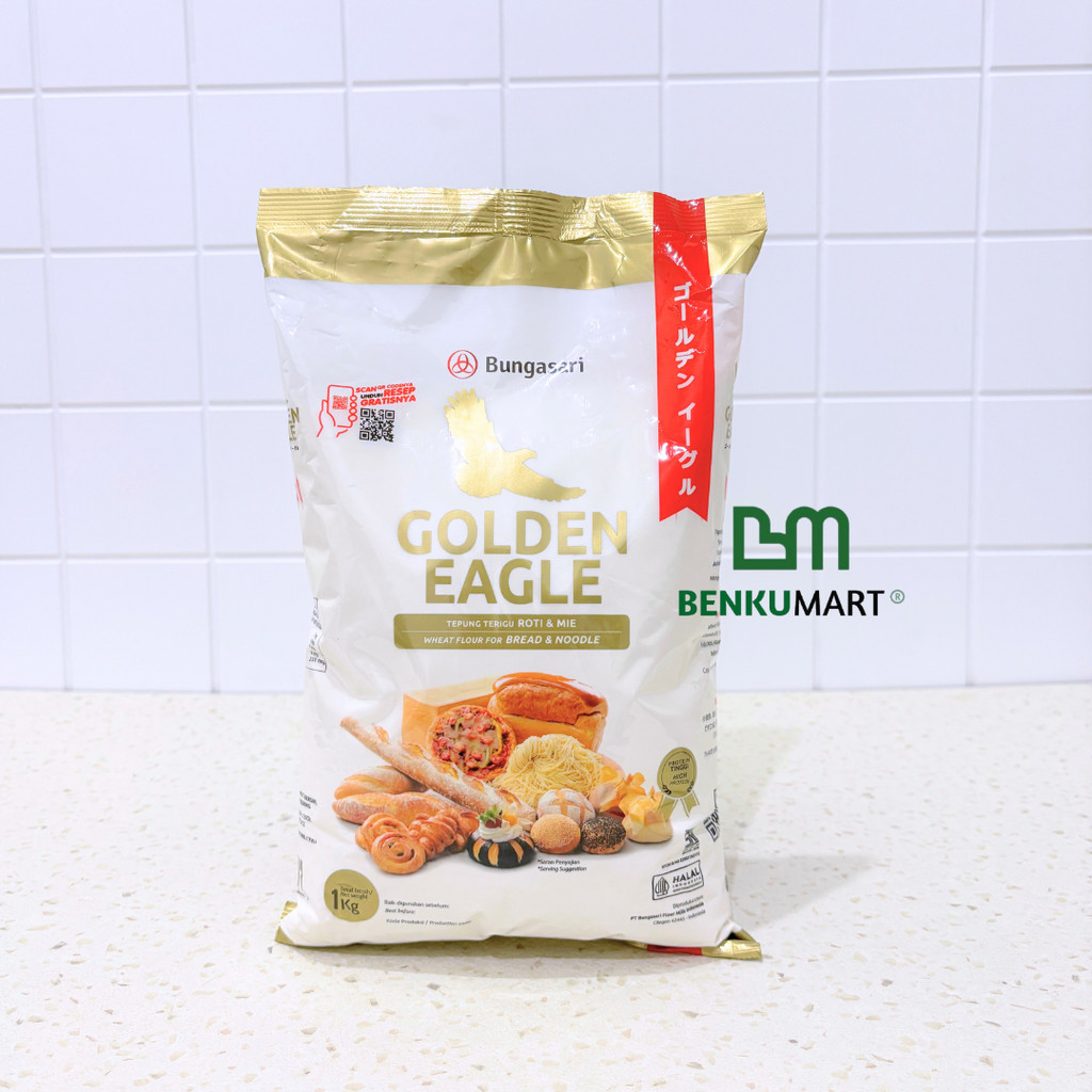 

Golden Eagle Tepung Terigu Bungasari 1 kg