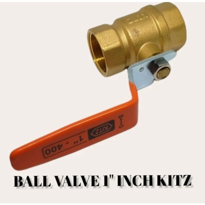 Kitz Ball Valve / Stop Kran 1" Inch
