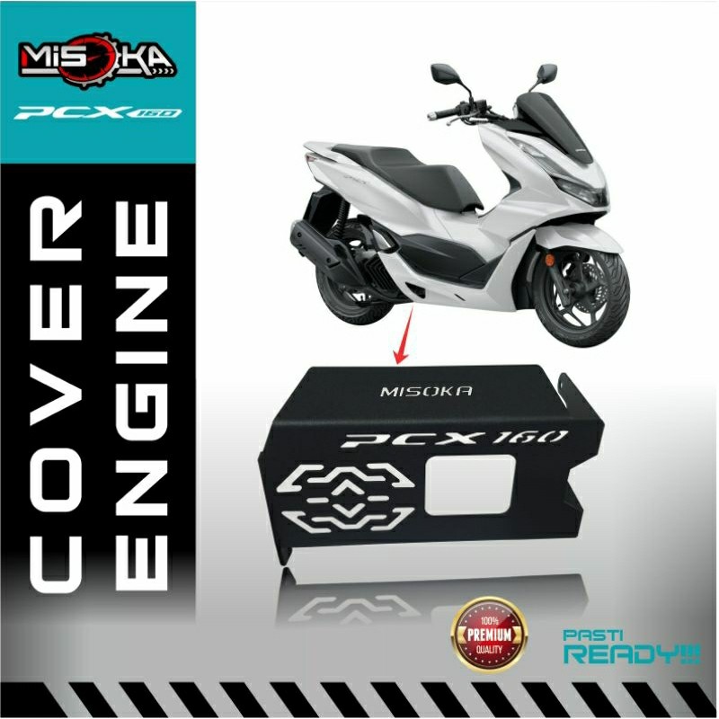 Misoka Cover Engine PCX 160 Pelindung Mesin Bawah Aksesoris PCX 160