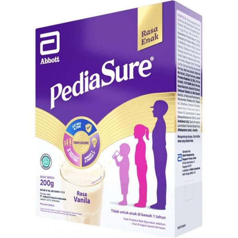 

[oddsolshop] pekanbaru/Abbott Pediasure Rasa Enak Vanila & Madu 200GR