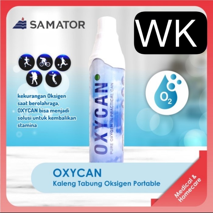 Oxycan sport tabung oksigen portabel portable 600 cc