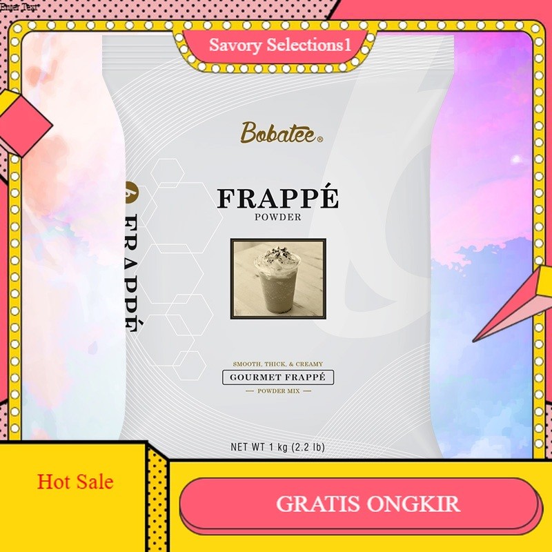 

【SAVORY】DISKON!! Bubuk Minuman PREMIUM CREAMY CHOCOLATE Merk Bobatee Original