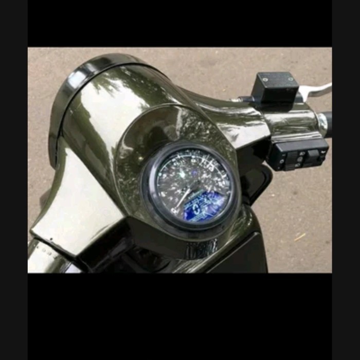 Spido Spidometer Vespa New Px Px Digital Custom Model Babon Rpm Bagus.