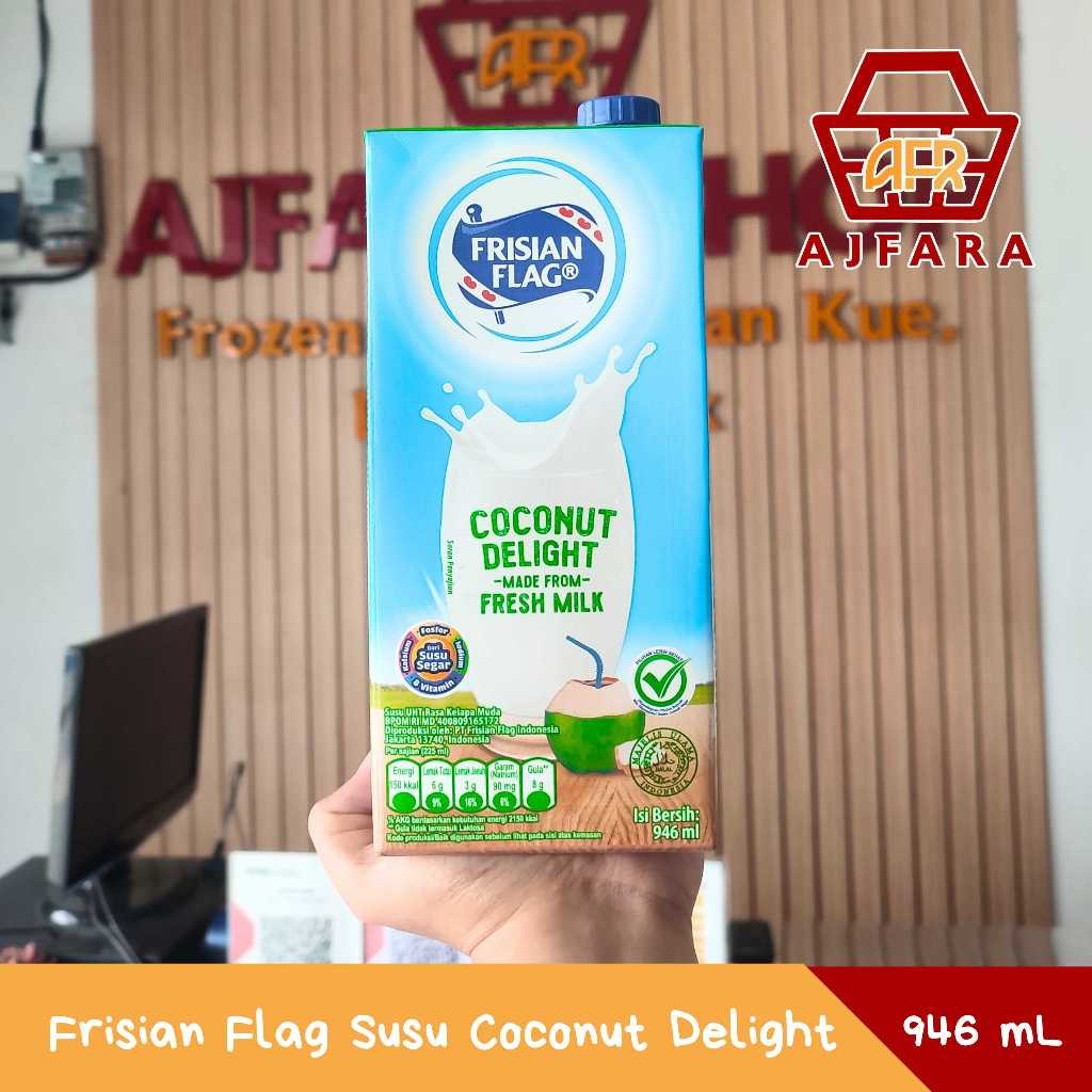 

Frisian Flag Susu Coconut Delight 946 ml – Susu Segar Rasa Kelapa dengan Nutrisi Lengkap
