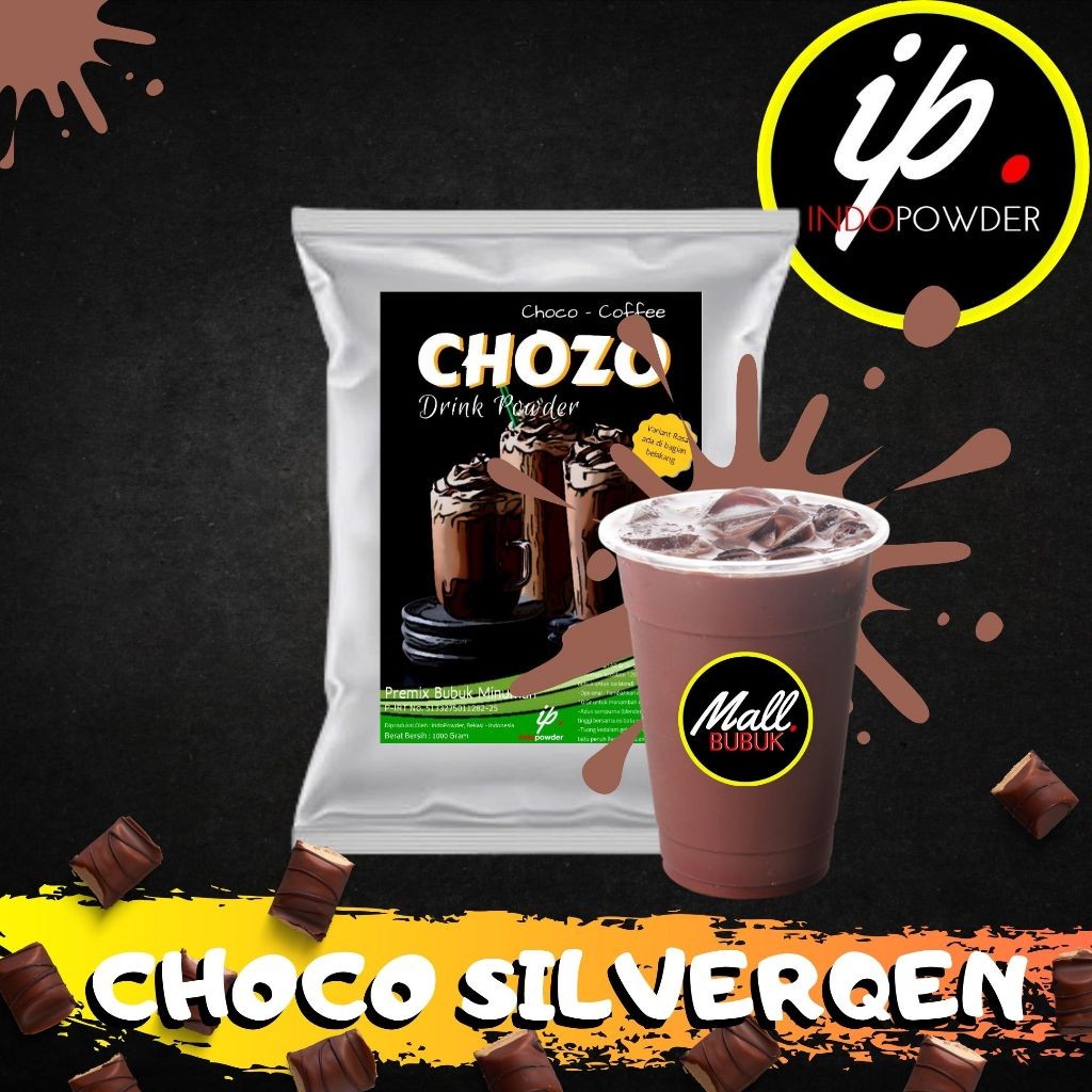 

New Bubuk Minuman rasa CHOCO SILVERQ 1Kg l Bubuk rasa COKLAT SILVERQ 1Kg I Serbuk Minuman Aneka RasaPremium