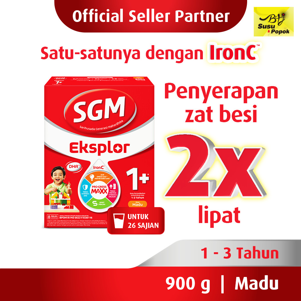 

New SGM Eksplor 1+ Madu 900 grPremium