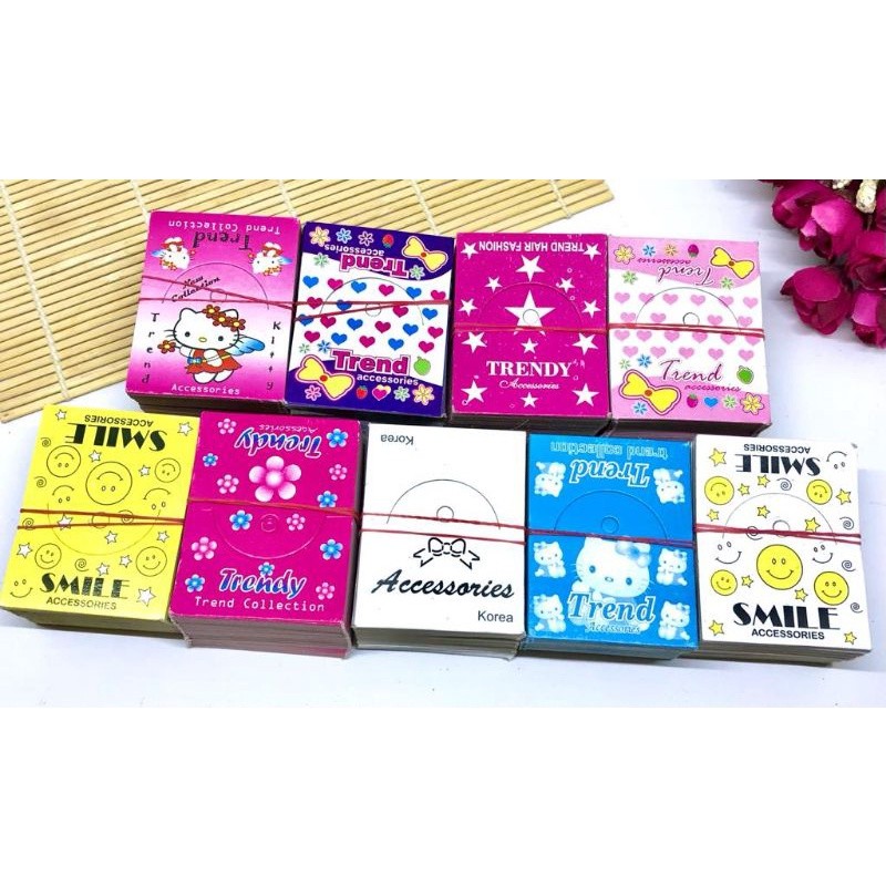 

Hangtag/label aksesoris 1 ikat isi 100 pcs