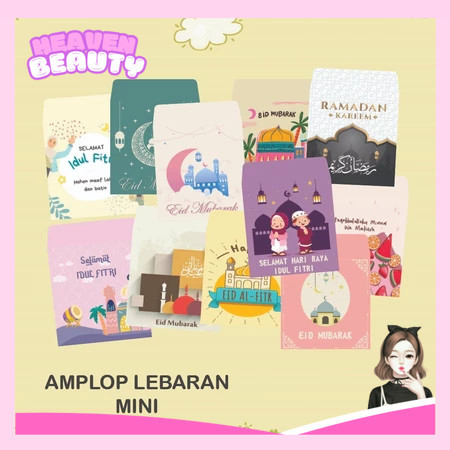 

AMPLOP LEBARAN KARAKTER (1 PACK ISI 10 PCS)/ AMPLOP LEBARAN EID MUBARAK IDUL FITRI MURAH MINI - Alexa Beauty