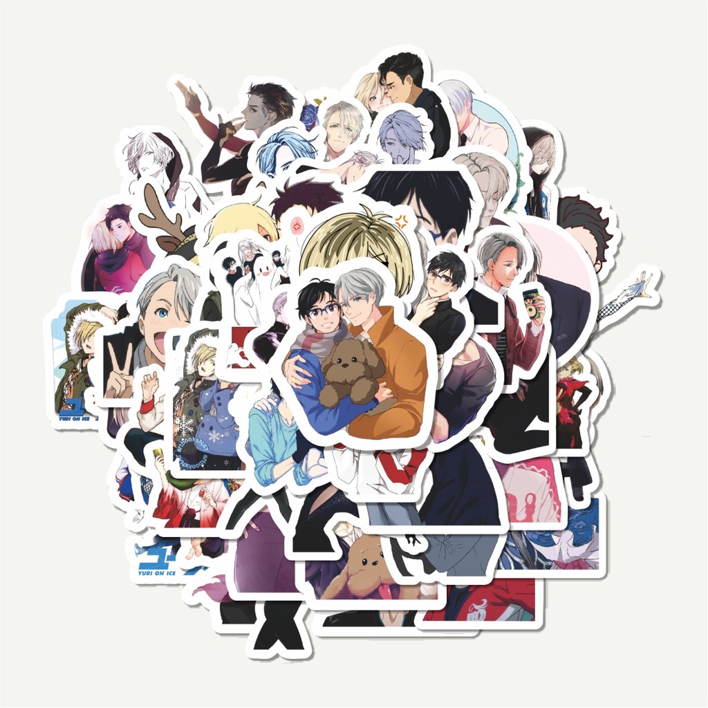 

Sticker Pack Stiker Anime Yuri On Ice Char Mix 1 | Sticker TUMBLR | Stiker LAPTOP KOPER HELM