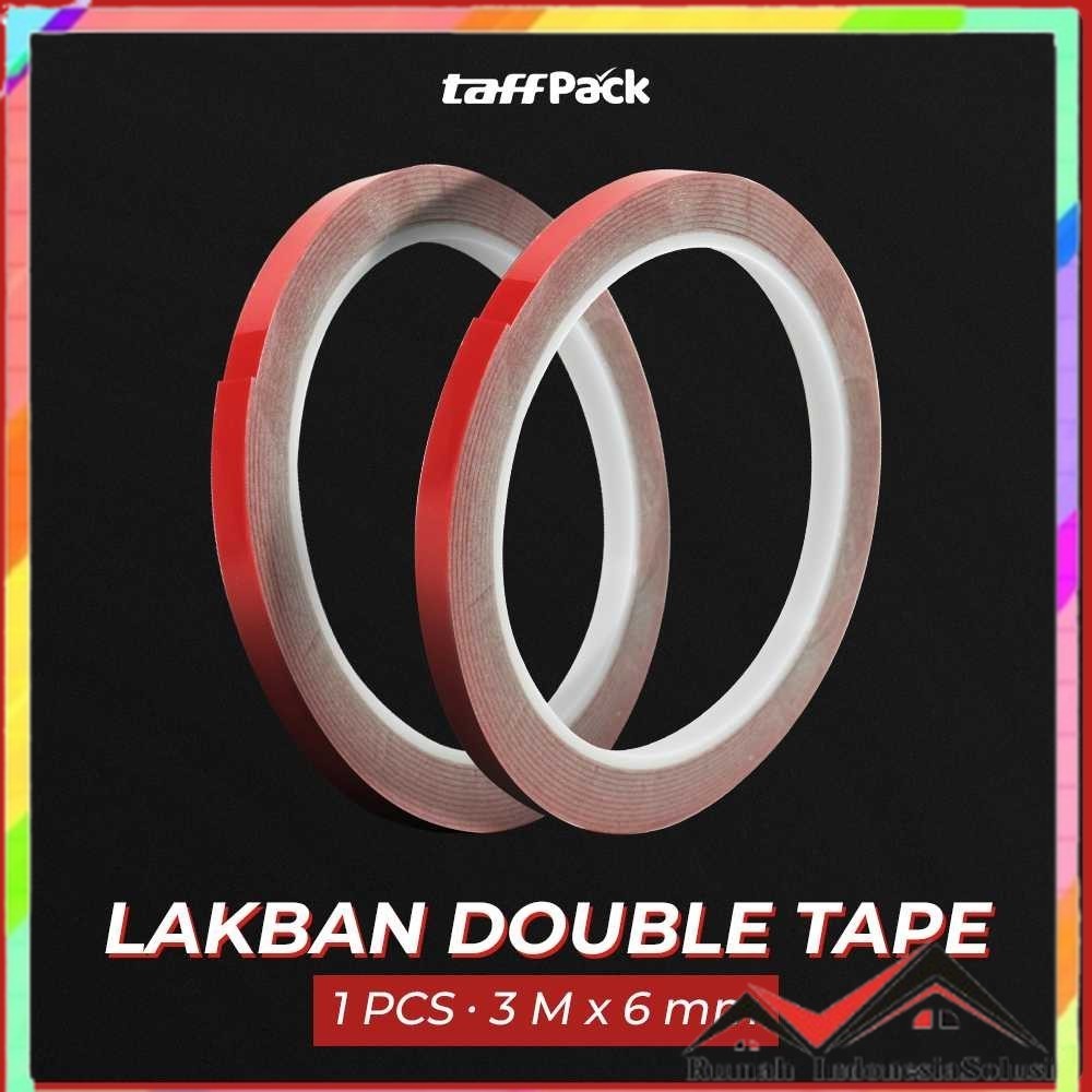 

TaffPACK Lakban Selotip Double Tape Strong Heavy Duty 1 PCS - SC-3M