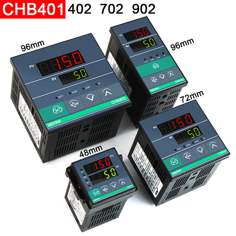 CHB401 CHB402 CHB702 CHB902 Intelligent Digital Display Thermostat Temperature Controller 220V 12V M