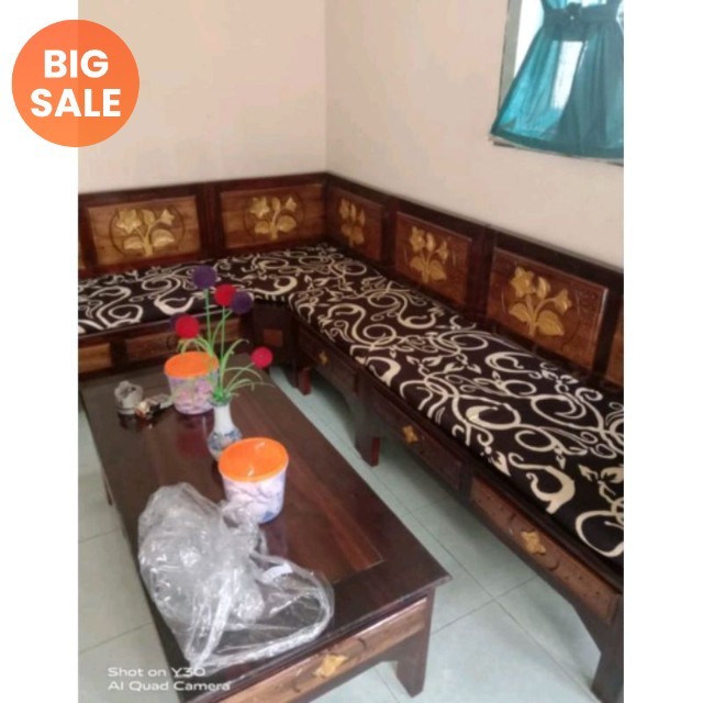 alas kursi sudut kayu pojok dudukan kursi bursa kursi kayu sudut