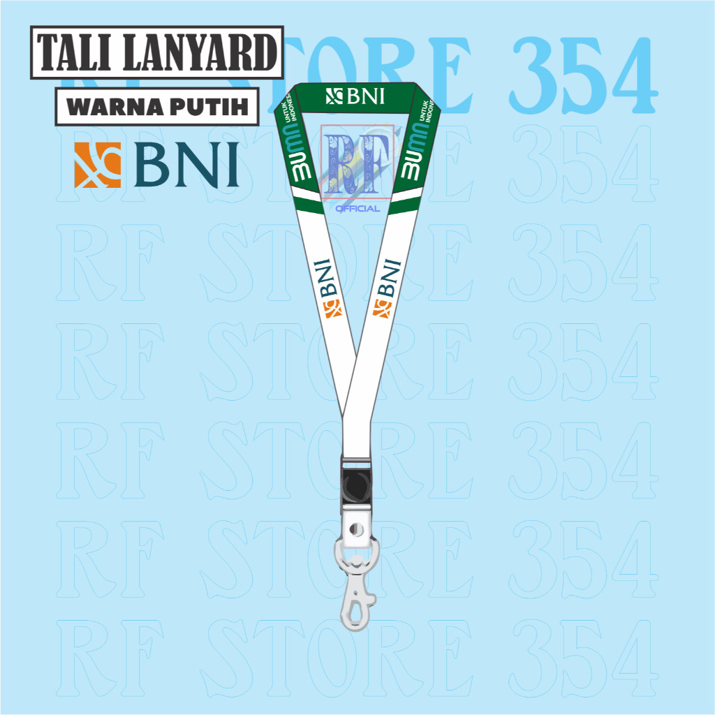 

TALI LANYARD BANK BNI - TALI GANTUNGAN BUMN UNTUK NEGERI DAN BANK BNI BANK NEGARA INDONESIA (PERSERO) - TALI ID CARD GANTUNGAN KUNCI GANTUNGAN FLASHDISK GANTUNGAN NAMETAG TALI LANYARD BEST SELLER COD