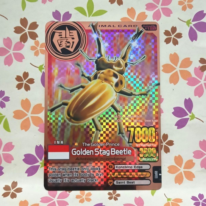 animal kaiser bronze golden stag beetle - evo 2 baru