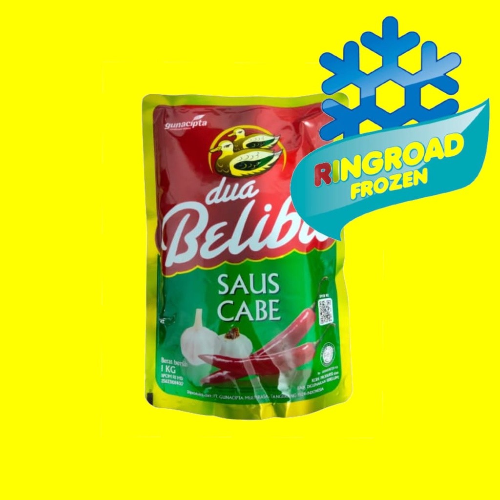 

DUA BELIBIS SAUS CABE 1 KG - POUCH