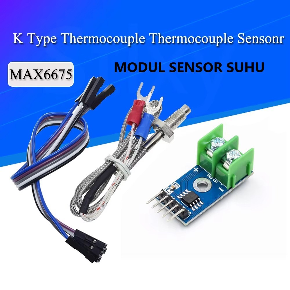 MAX 6675 Module Thermocouple Type K Modul Sensor Suhu MAX6675 Modul