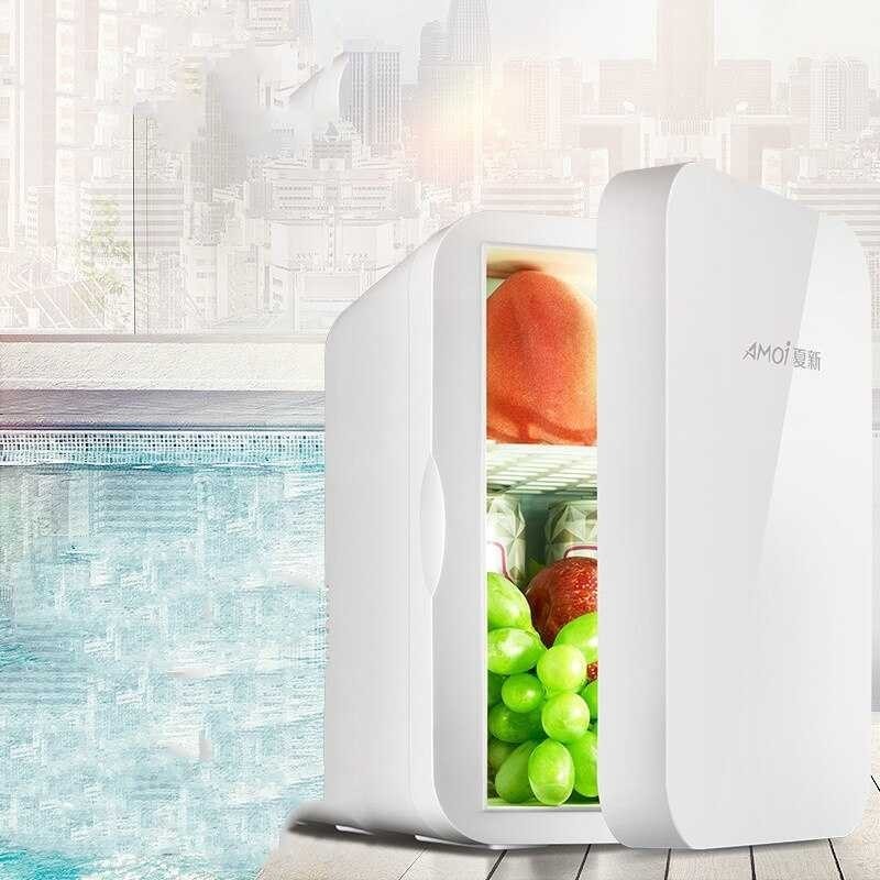 Kulkas Mini Portabel 8 Liter 2in1 Pendingin dan Penghangat untuk Mobil