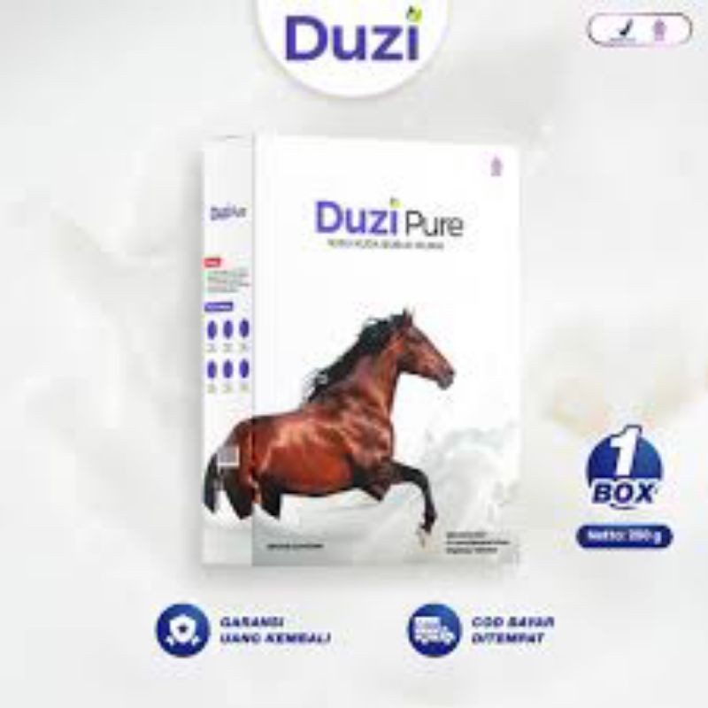 

Duzi Pure 200gram Asli Susu Bubuk Kuda Lombok Membantu Atasi Nyeri Sendi Asam Urat & Reumatik Original Herbal