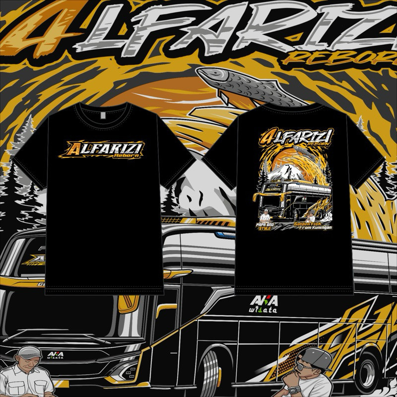 kaos bus alfarizi original