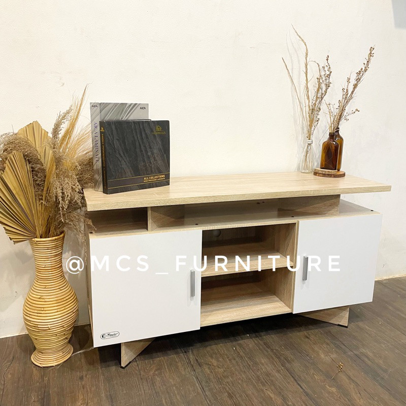 Meja Bufet Bifet TV Japandi Mebel Furniture MCS Semarang
