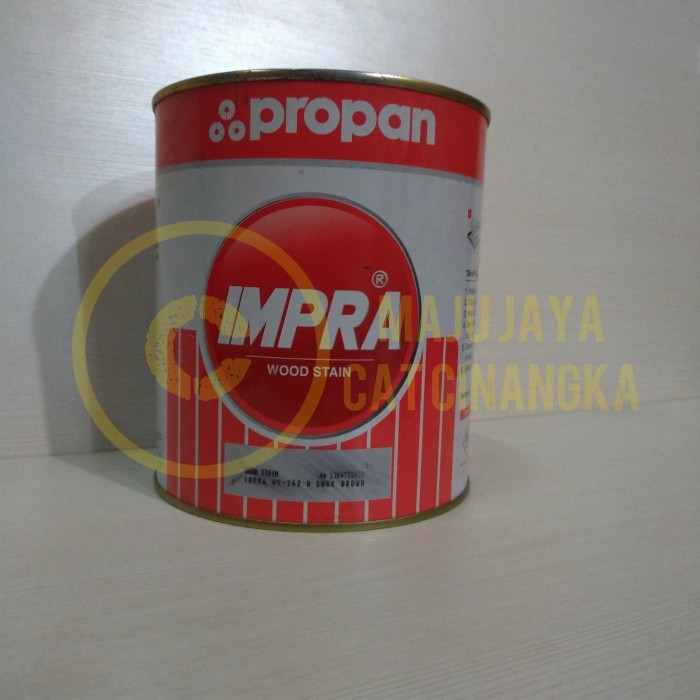 wood stain/ warna kayu impra - dark brown ukuran 1kg