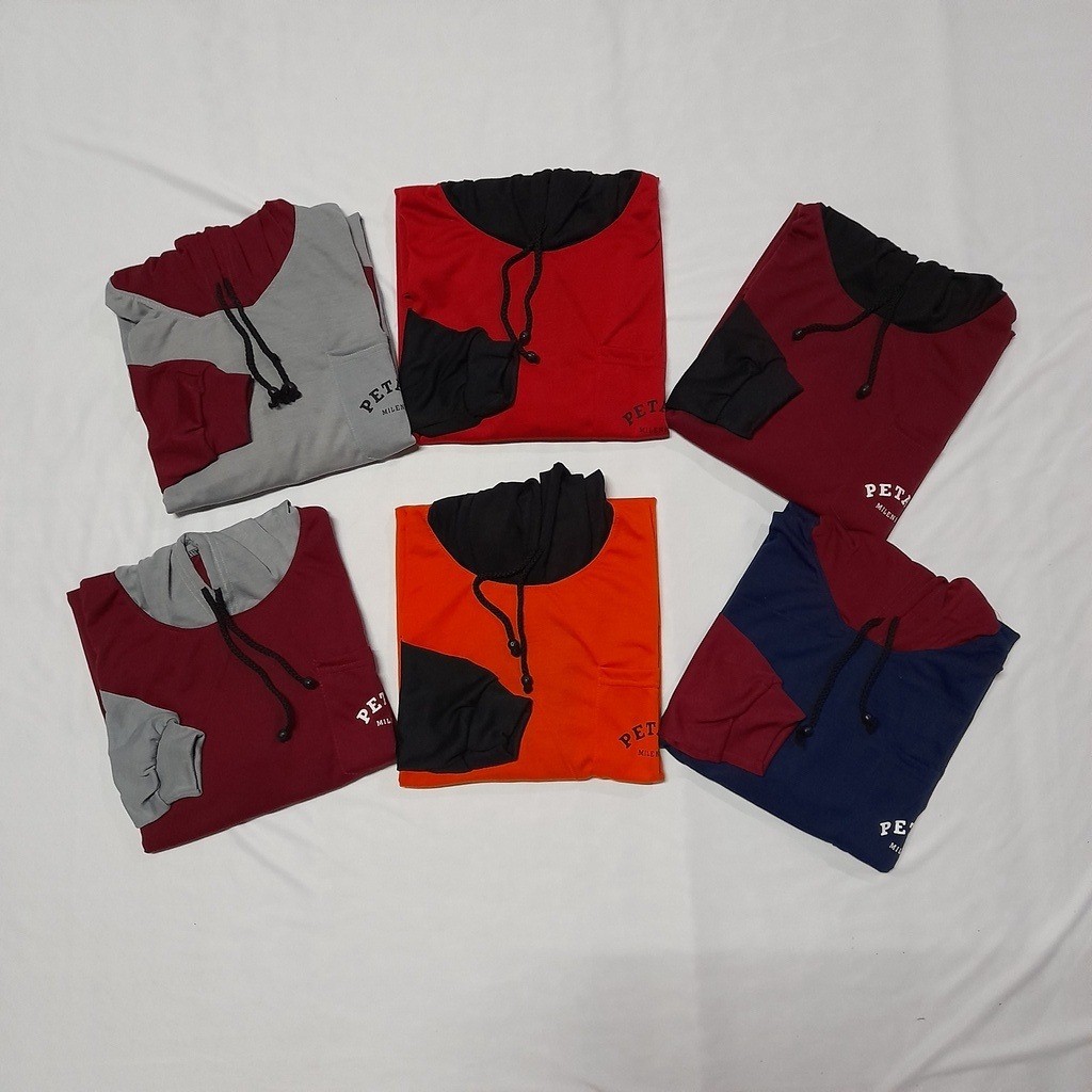 Kaos Petani Nelayan Lengan Panjang + Kupluk