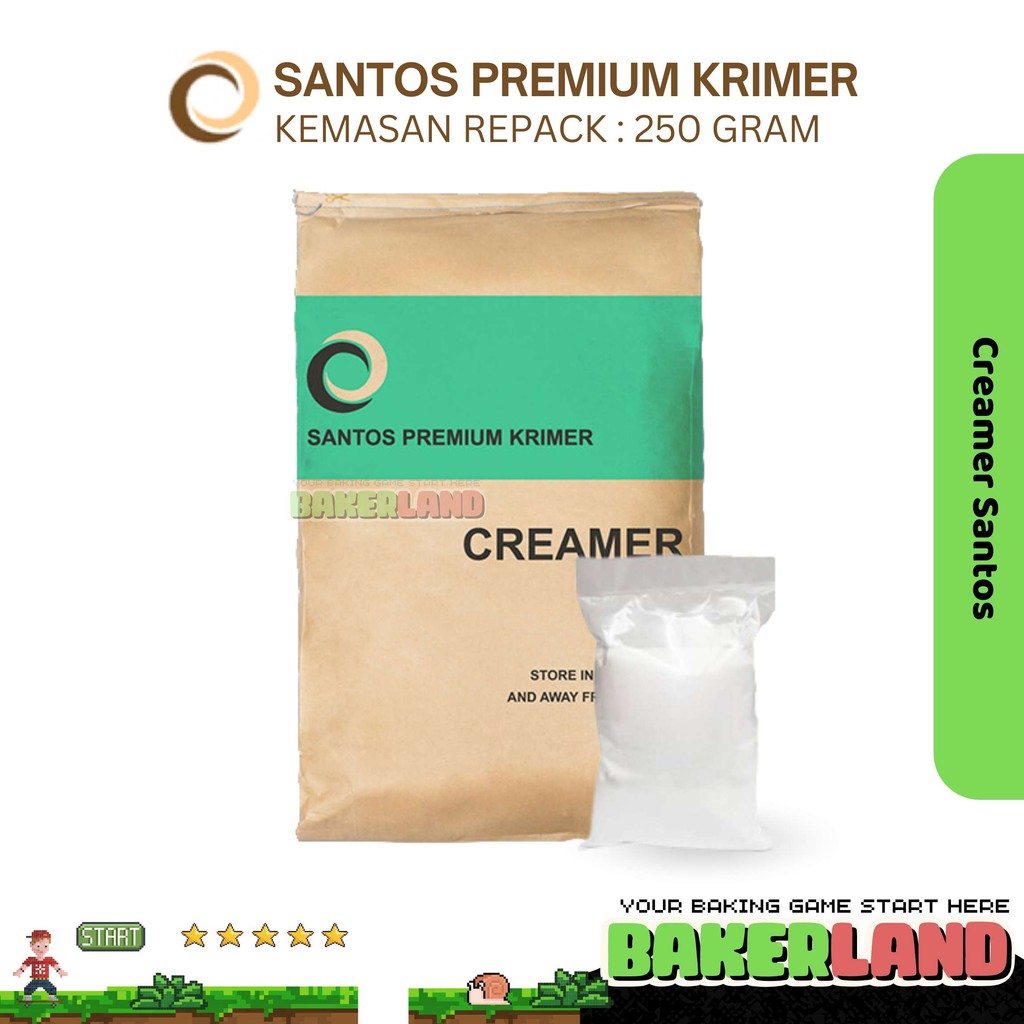 

Creamer Premium Santos Repack 250g / Krimer Santos Ripack / Krimer Bubuk / Keimer Santos Ecp83