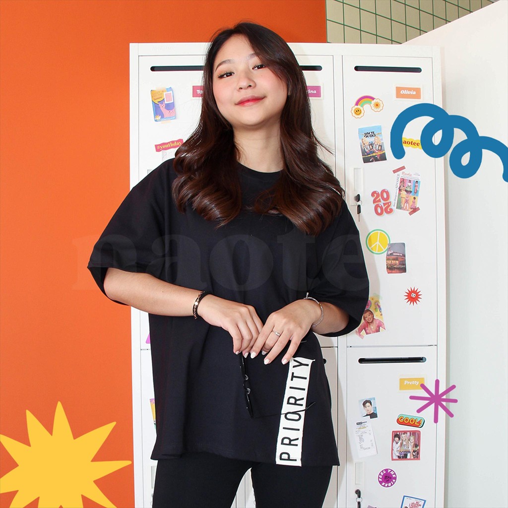 Oversized / Kaos Oversized  Wanita - PRIORITY - NAOTEE KAOS