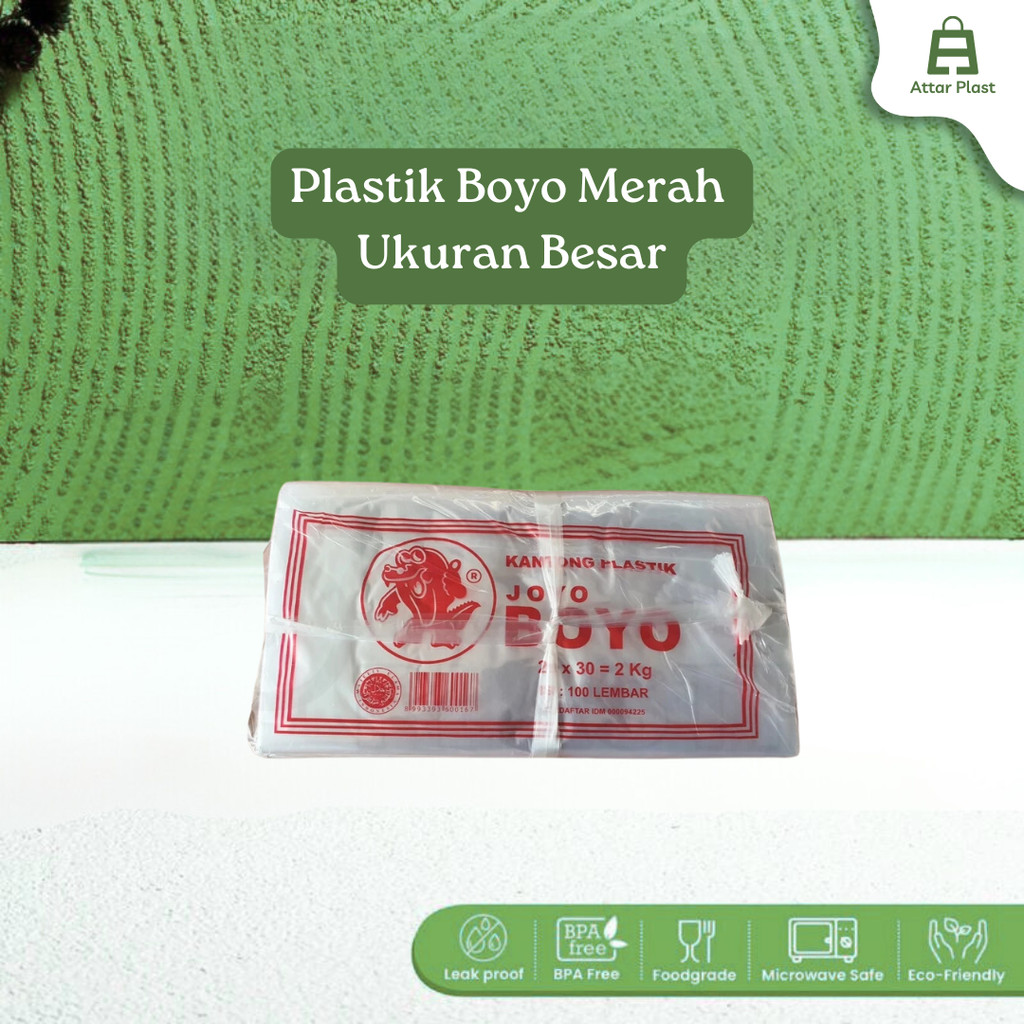 Platik Joyo Boyo Merah PP Ukuran besar
