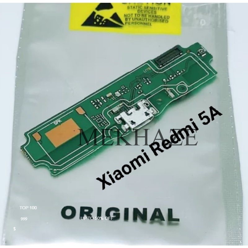konektor carger Papan Cas Xiaomi Redmi 5A Konektor Charger Original