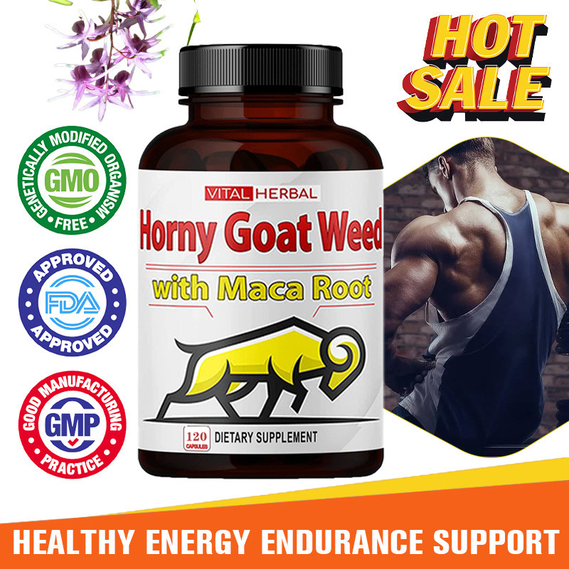 Kapsul Ekstrak Tribulus Terrestris, Saw Palmetto, L-Arginine dan Tongkat Ali untuk Melepaskan Kekuat