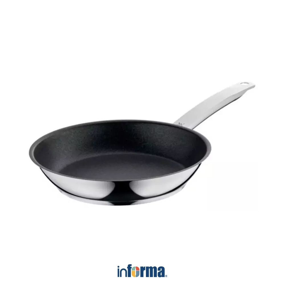 Informa Wmf 24 cm Nordic Profi Wajan Penggorengan - Silver Frypan Teflon Penggoreng Alat Masak Perle