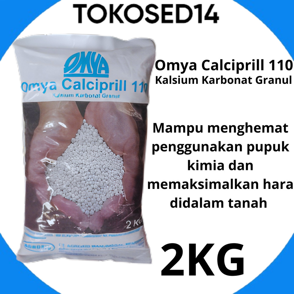 Pupuk Omya Calciprill 110 Kalsium Karbonat Calcium Carbonat 2 Kg