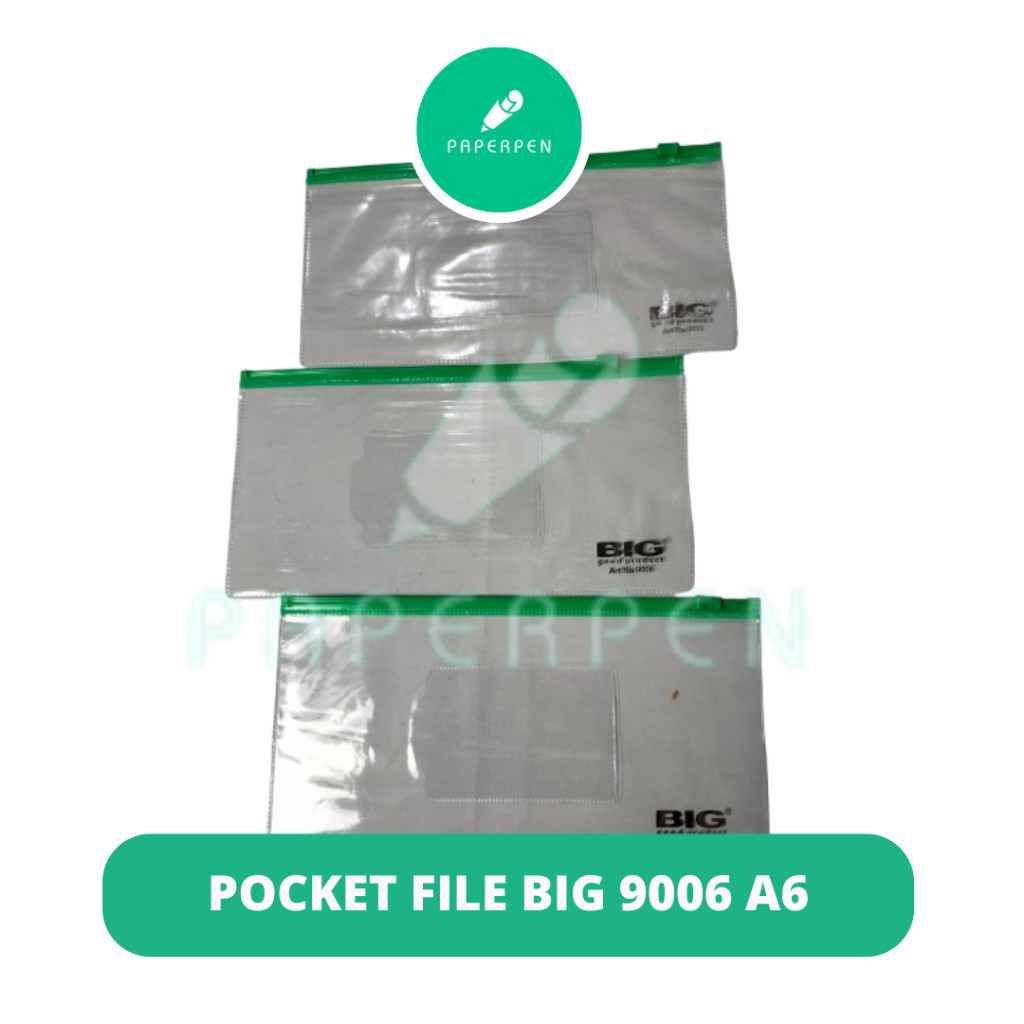 

POCKET FILE BIG 9006 A6/Map transparan/Pocket big