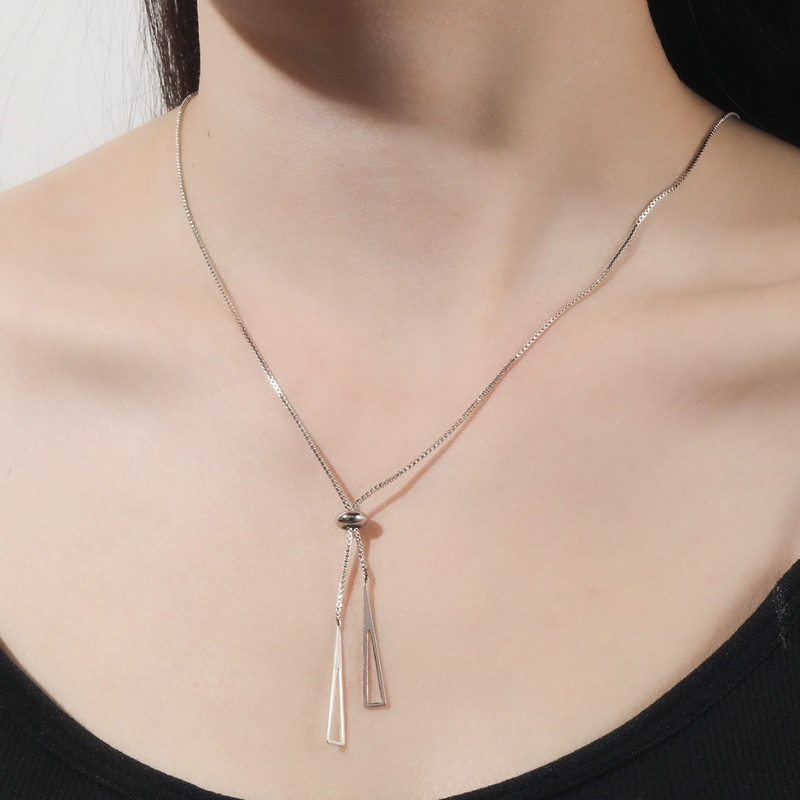 Kalung Serut Mila Kalung Wanita Korean Style Kalung Cewek Titanium Anti Karat Aksesories Wanita