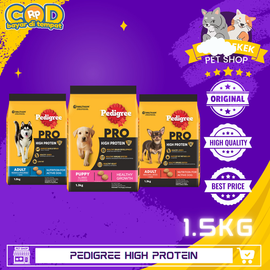 Pedigree Pro High Protein 1.3kg