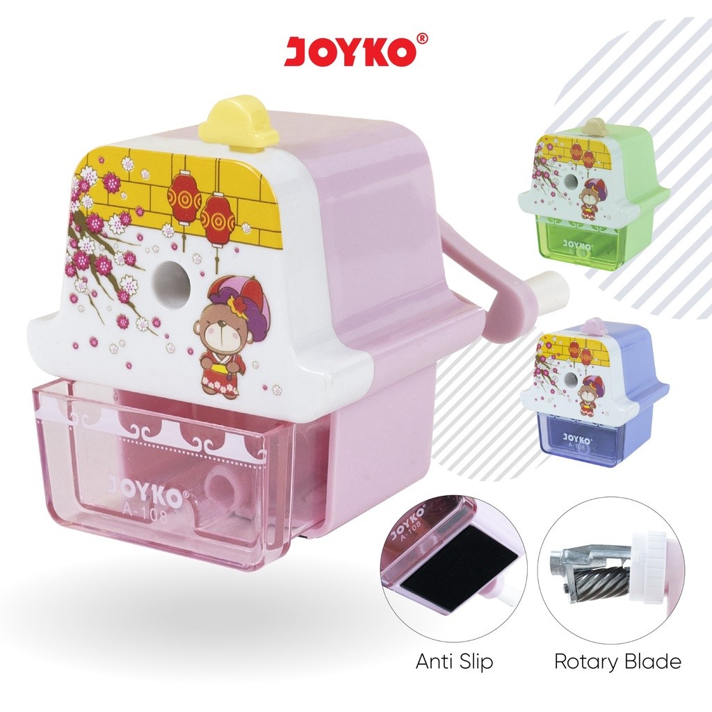 

Rautan Serutan Putar Sharpener Joyko A-108