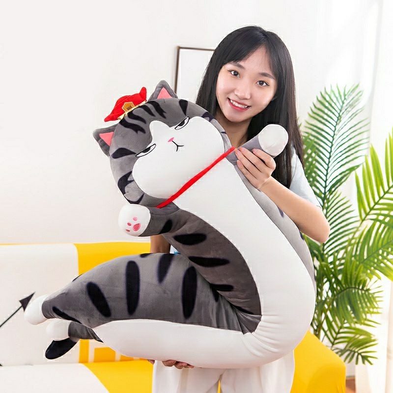 Mainan Anak BONEKA Kucing FURYU Cat Hoki SUPER JUMBO  Lucu, Halus berlabel SNI terbaru Boneka Lucu D