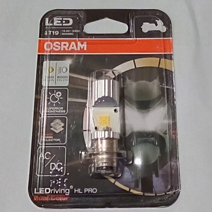 Bohlam Led Osram Putih Kuning T19 Matic Honda Yamaha Suzuki Bebek