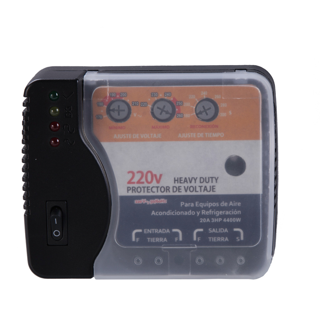 BXST Voltage Protector Over And Under Voltage  Adjustable Over/Under voltage And Delay Time Voltage 