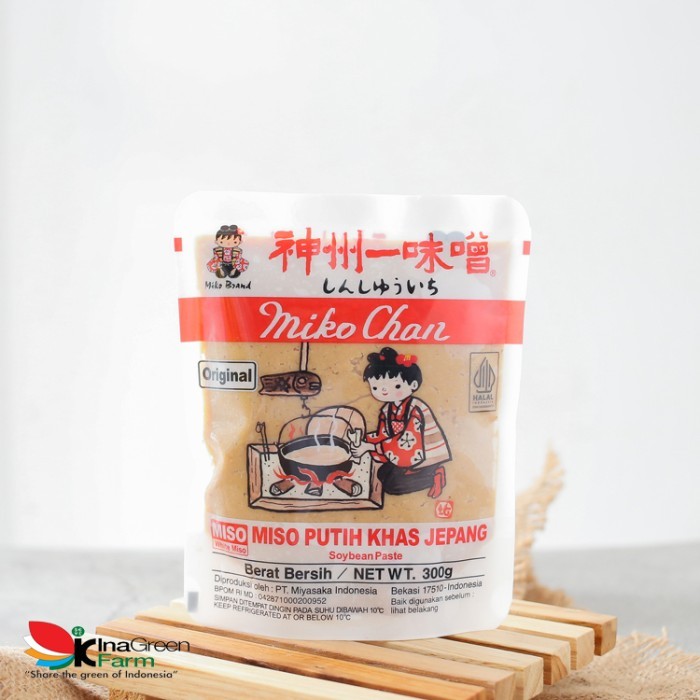 

Shinshuichi Mikochan White Miso/ Miso Putih Khas Jepang Inagreen