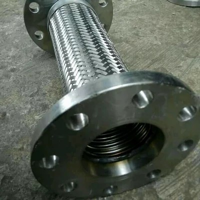 flexible joint stainless flexible metal hose 6 inch x 50cm flange jis