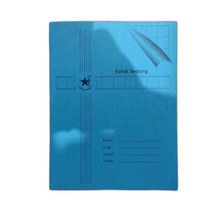 

Buku Kotak Sedang Bintang Obor A5 isi 38 Lembar