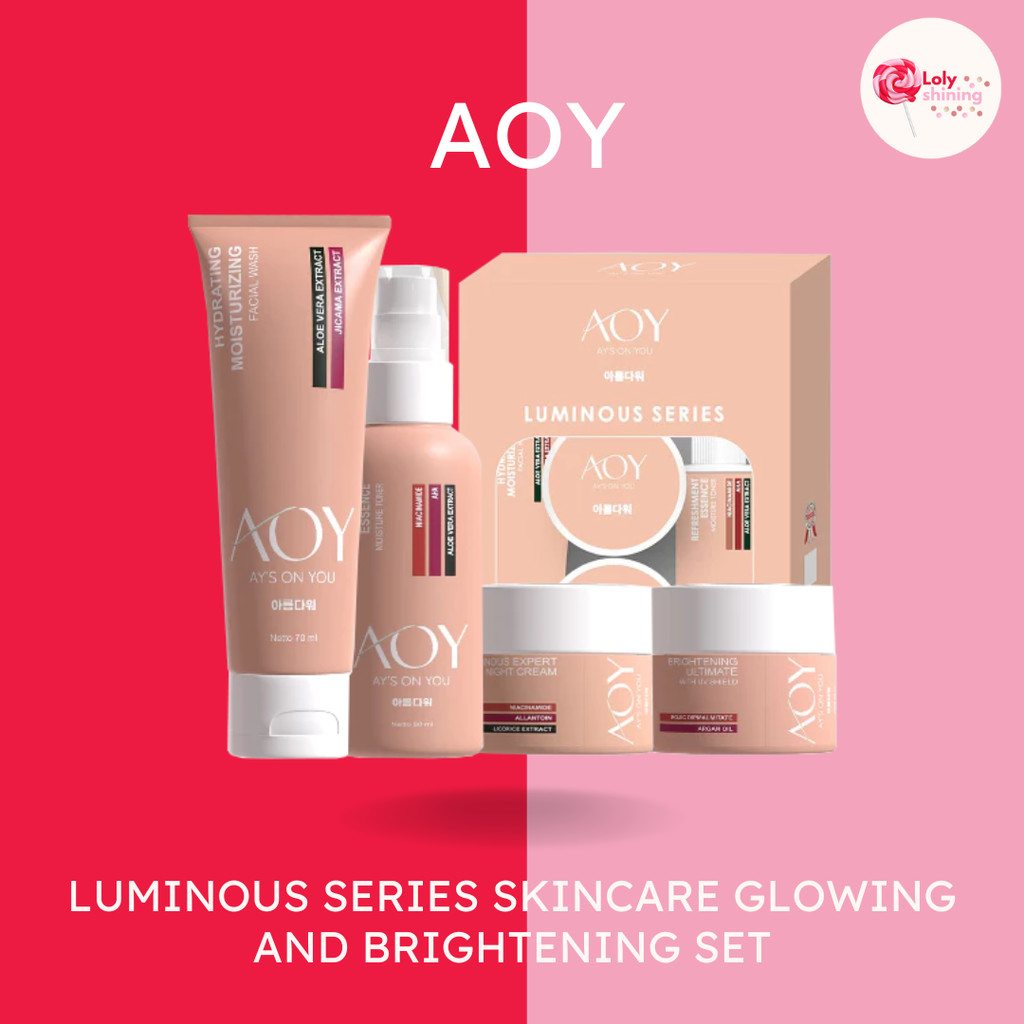 AY'S ON YOU - Luminous Series Skincare Glowing and Brightening Set