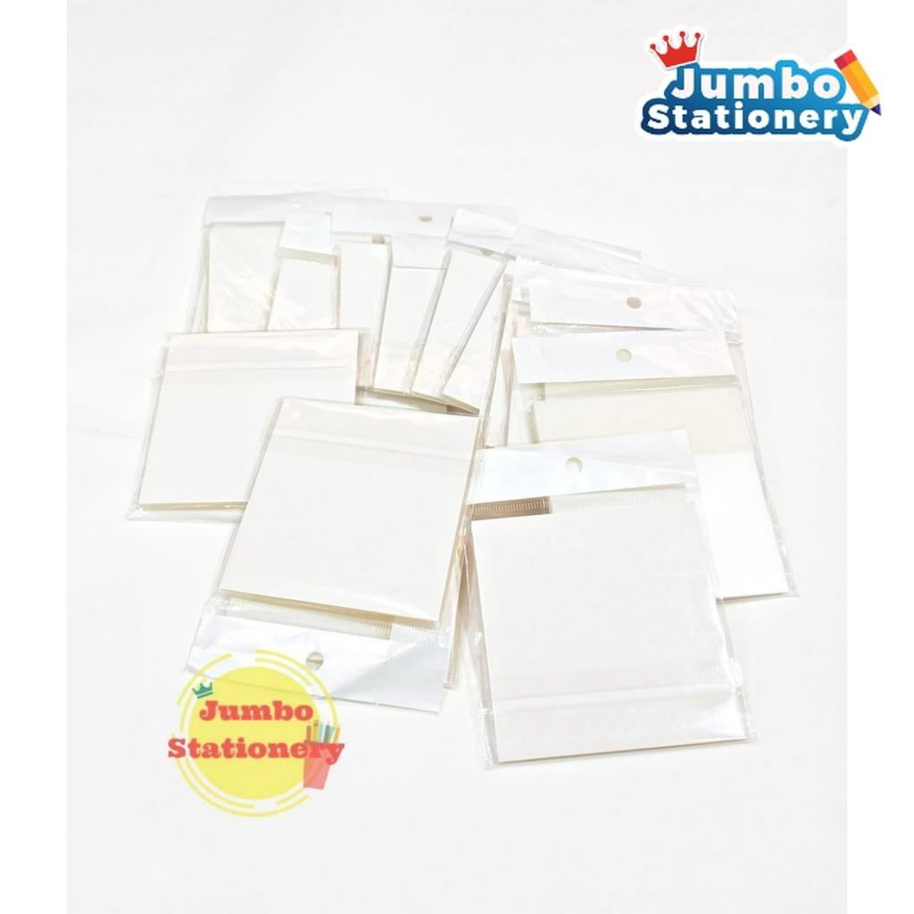 

Sticky Notes Transparan Putih Kertas Memo Warna