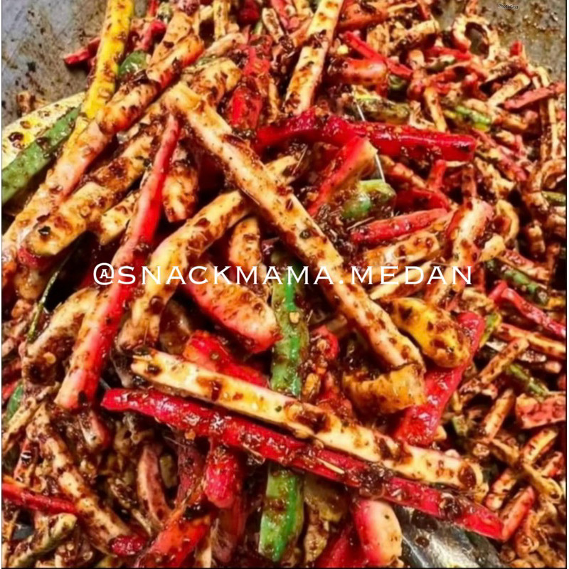 

SEBLAK KERUPUK BETON / KERUPUK JAAT CIKRUH PEDAS DAUN JERUK 250GR KHAS BANDUNG