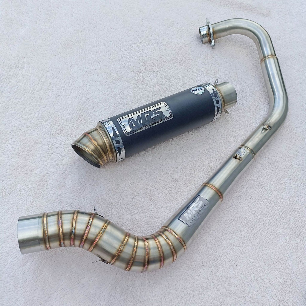 Knalpot Racing MX King Malaysia Style Vixion Satria Fu Sonic150 CB150R CB 150 New Black Series Origi